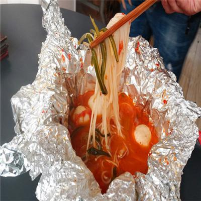 錫紙花甲米線技術(shù)培訓,非常火爆的小吃項目